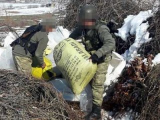 Lice'de tam 1 ton 211 kilo esrar ele geçirildi!