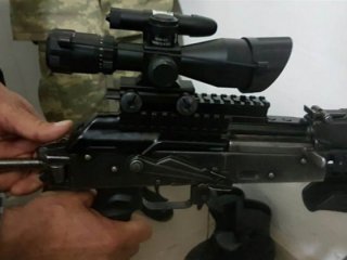 54 adet silah dürbünü ele geçirildi!