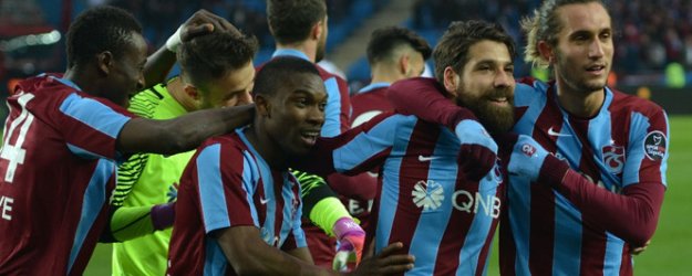 İkinci yarının lideri Trabzonspor