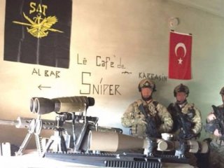 El Bab'ta sniper cafe