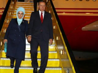 Cumhurbaşkanı Erdoğan Medine'de!