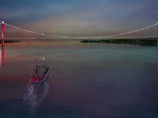Çanakkale Köprüsü'nün görselleri ilk kez yayınlandı