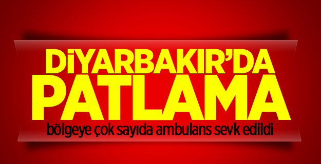 Diyarbakır’da patlama