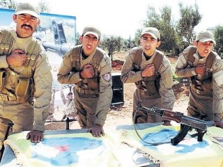 Görüntüleri ortaya çıktı! Böyle yemin ettiler