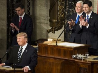 Trump ilk kez ABD Kongresine hitap etti