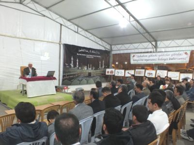 Peygamber sevdalıları, 'Kutlu Doğum Çadırı'nı doldurdu