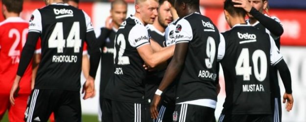 Beşiktaş'tan 4 gollü galibiyet