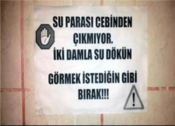 'Yurdum İnsanı'nun su isyanı