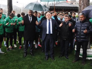 Müftü duayı okudu! Takım Süper Lig'e koşuyor