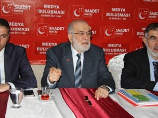 SP Genel Başkanı Karamollaoğlu:Bunlar referandum ile çözülecek mi?