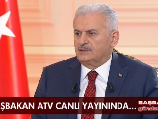 Başbakan'dan canlı yayında önemli açıklamalar