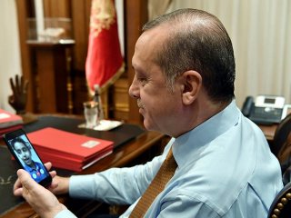 Erdoğan'dan duygulandıran görüşme