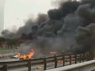 Görgü tanığı helikopterin nasıl düştüğünü anlattı!