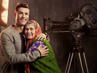 Ümmiye Teyze Ronaldo'nun reklam filmini çekti