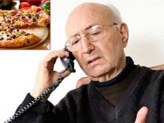 Ünlü profesöre pizza şoku!