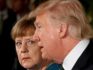 Merkel'den Trump'a gönderme!