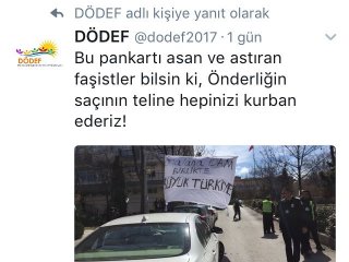 AÜ’de bölücülerden milliyetçi öğrencilere tehdit