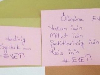 Yurtdışındaki seçmenlerin sandık mesajları