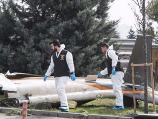 Helikopter faciasında kule hayalet çıktı