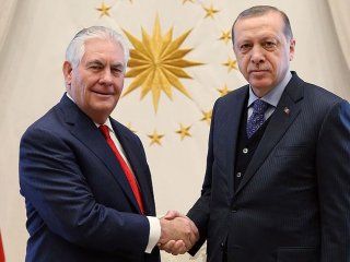 Erdoğan ile Tillerson terörle mücadeleyi görüştü