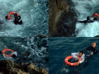 Denizde ölüm kalım mücadelesi