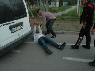 Pompalı tüfekle dehşet saçtılar