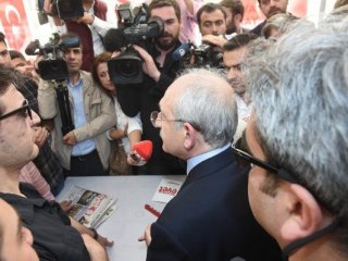 Kılıçdaroğlu'ndan 'Evet' çadırına ziyaret