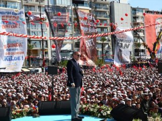 Erdoğan: Haydi gel kimi denize döküyorsun görelim