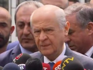 Devlet Bahçeli oy kullandı