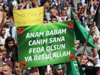 Diyarbakır'da yüz binler bir araya geldi!