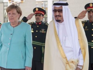 Almanya Başbakanı Merkel, Suudi Arabistan'da