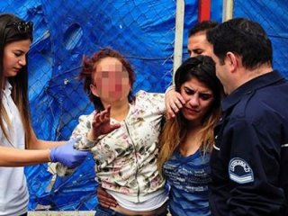 Ankara'da kadına feci dayak! Tedavi istemedi