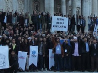 Ortaköy tekbirlerle inledi