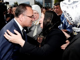 Şehit başsavcı son yolculuğuna uğurlanıyor!