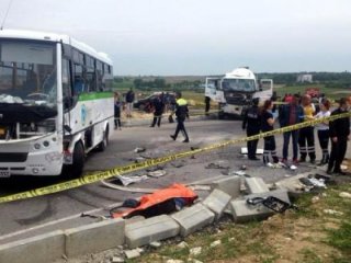 Beton mikseri dehşet saçtı