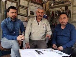 Sivas'ta müthiş buluş! Bıçakla çiviyi kesti...