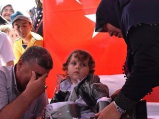 Şehidin oğlunun sünnet düğününe binler katıldı