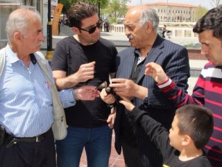 Adı Kur'an'da geçen kuşu bulduklarına inanamadılar