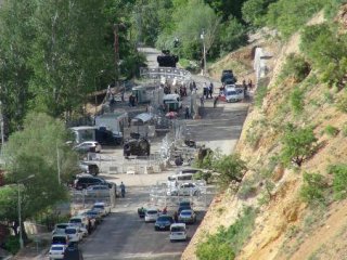 Tunceli'de karakola intihar saldırısı girişimi