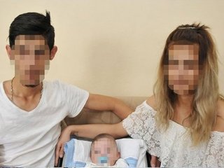Annesi ve babası bağımlı talihsiz bebek bağımlı doğdu