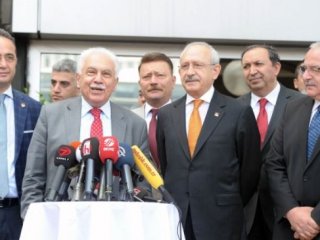 Kılıçdaroğlu, Doğu Perinçek'i ziyaret etti