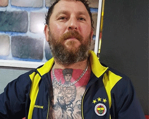 Atatürk dövmesini vücuduna 6 günde işleten kokoreççi