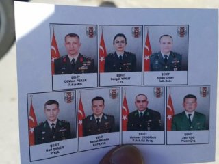 13 şehit için Şırnak'ta en acı tören