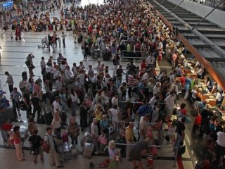 Antalya'ya turist akını