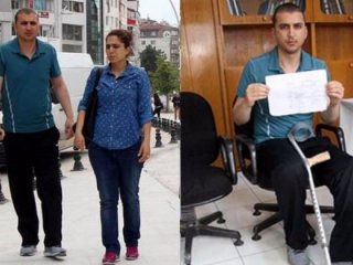 Devlet övünç madalyalı gaziye trafikte dayak