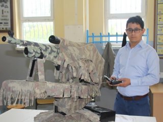 Çamaşır makinesi ve silecek motorundan üretildi