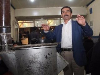 Haziran ayında soba yakıyorlar!