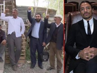 Köylüleri Nusret'i Barzani'nin TV'sine anlattı