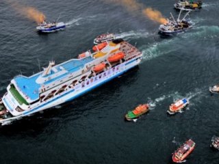 Mavi Marmara'dan sonra bir ilk!
