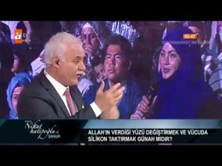 Nihat Hatipoğlu'ndan "silikon yaptırmak günah mı?" sorusuna cevap